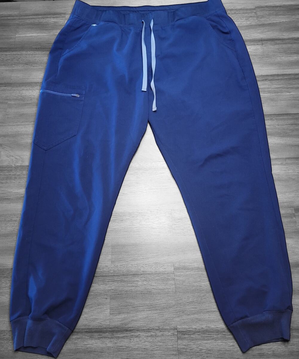 FIGS Zamora Jogger Scrub Pants Women’s XXL Blue W18SW2005 EUC
